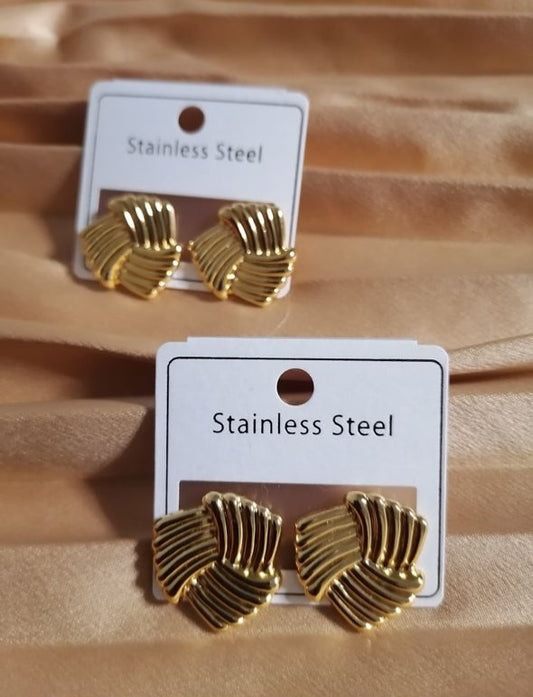 Mesh Stainless Steel Earring